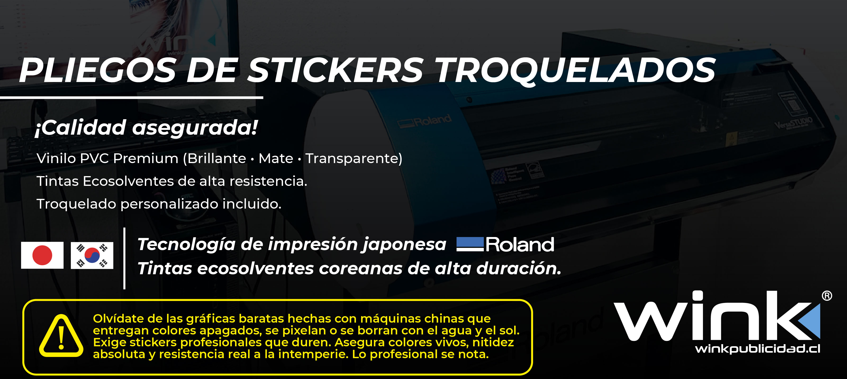 Precios Stickers Roland